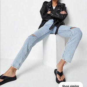 NWT Recycled petite jeans -missguided